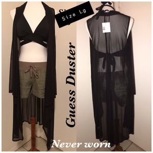 Guess coverup can be for swimwear or dress